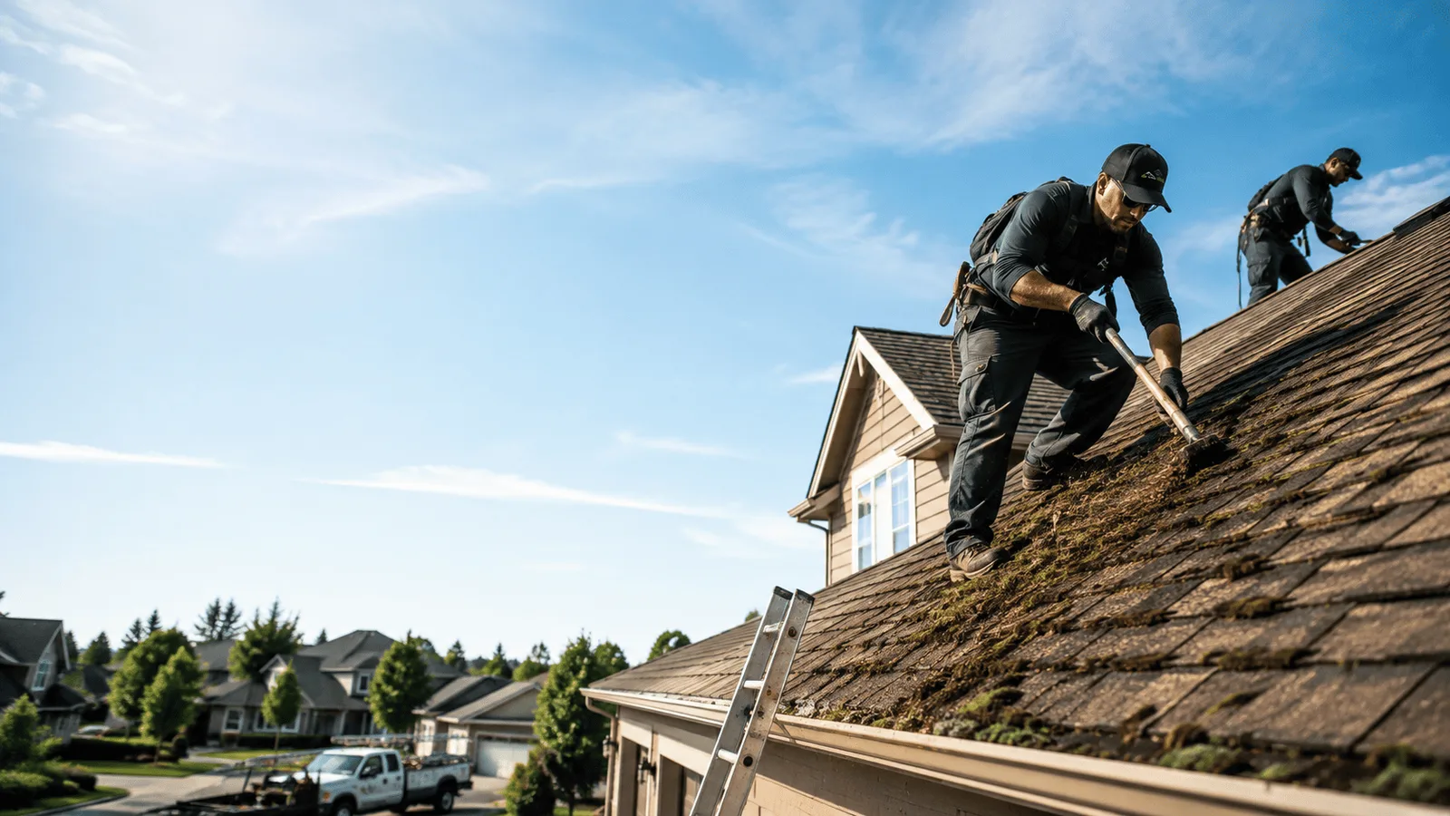 Roof Moss Removal in Bernice, LA near me